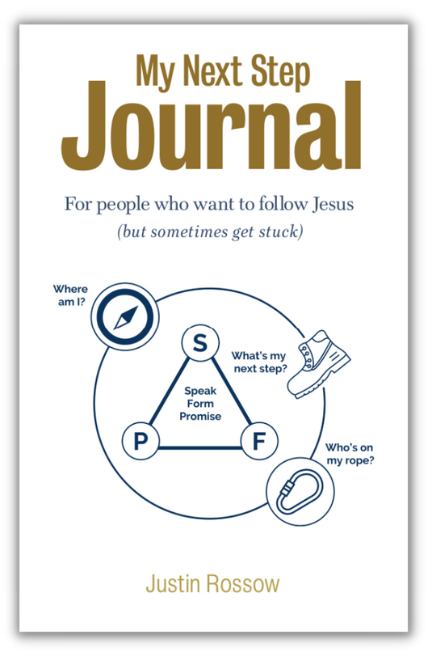The My Next Step Journal by Justin Rossow