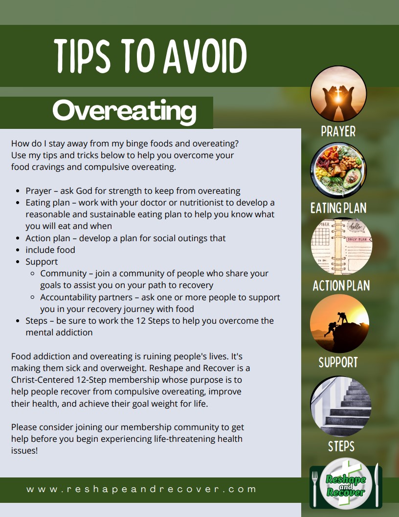 Tips to avoid overeating