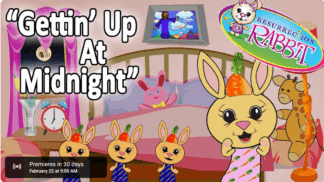Cherry the Resurrection Rabbit: "Gettin' Up At Midnight" Video