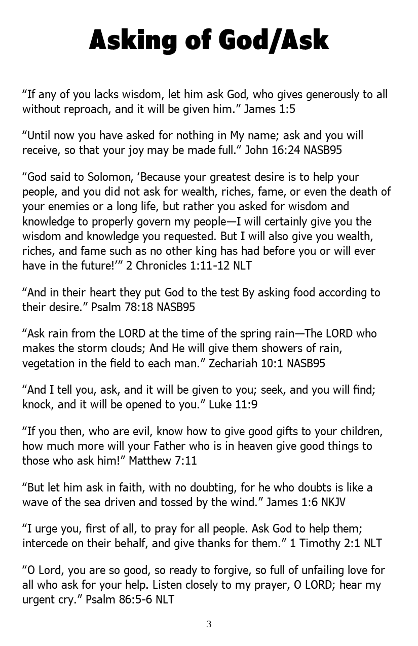 Washing of Water with the Word: Asking of God - Image 2