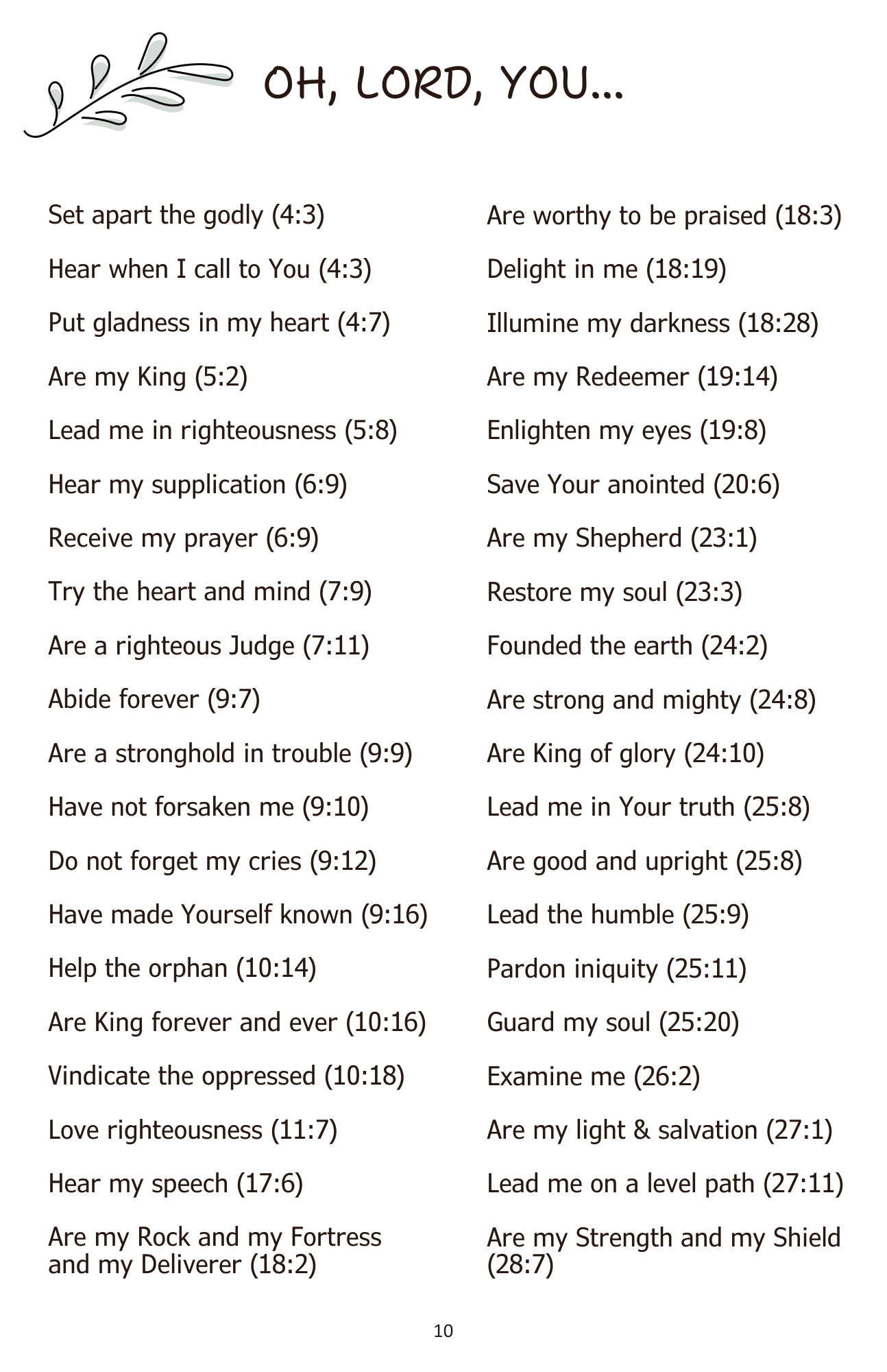 Psalm Statements - Image 4
