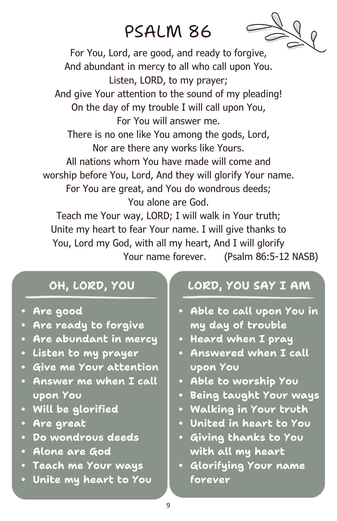 Psalm Statements - Image 3